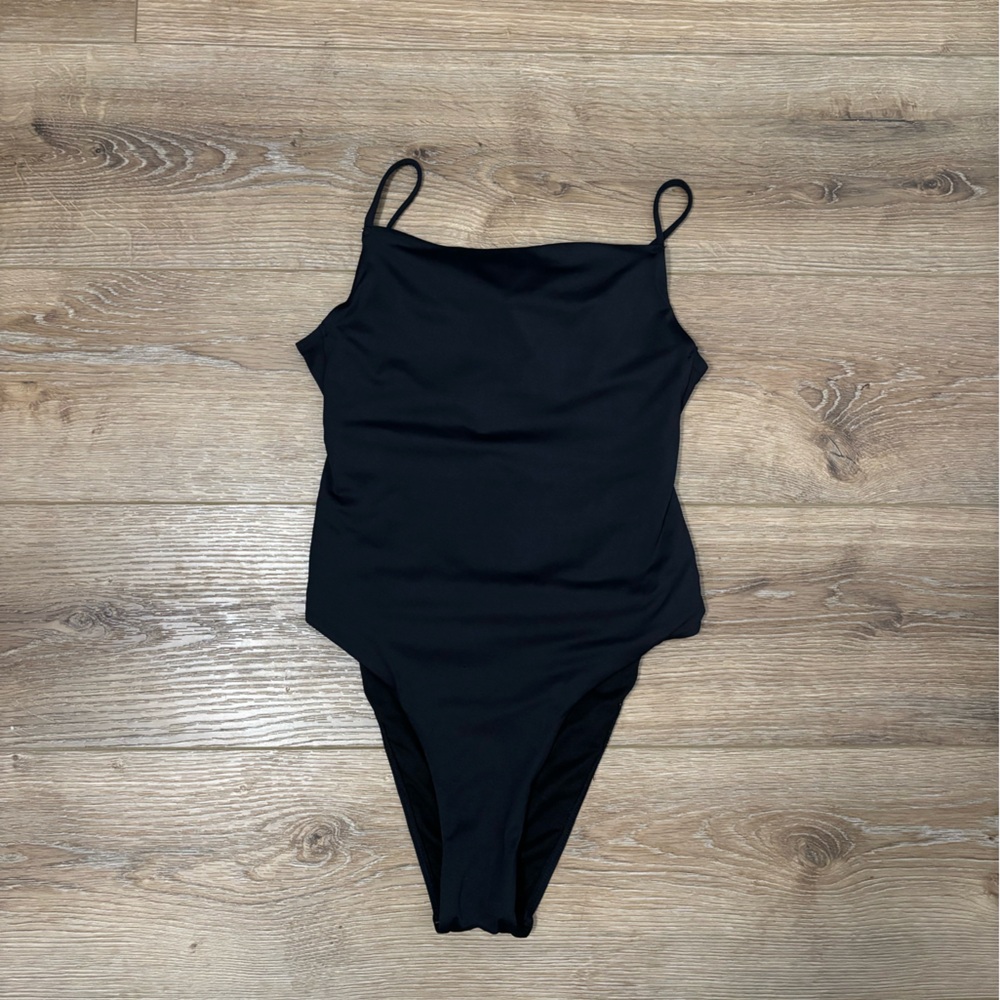 Black One Piece Swimsuit